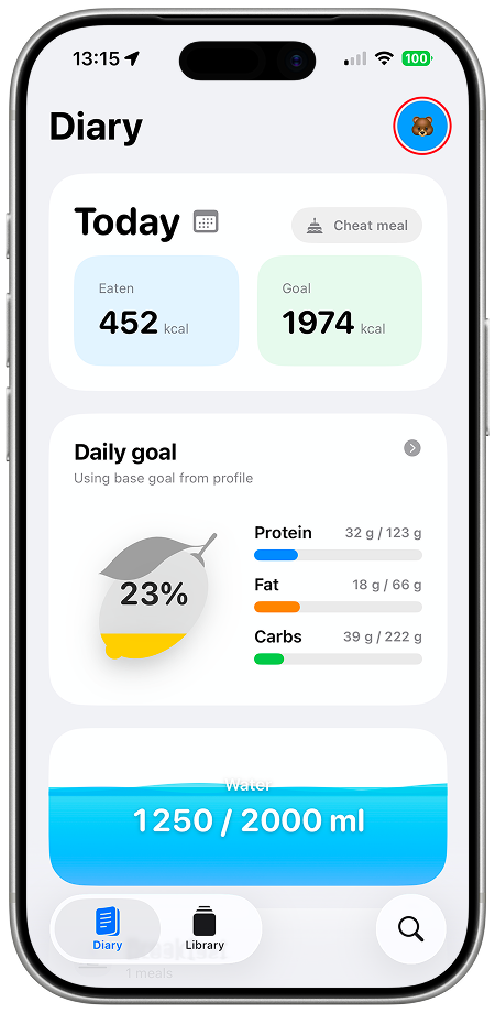 Подстраивается под вашу систему light